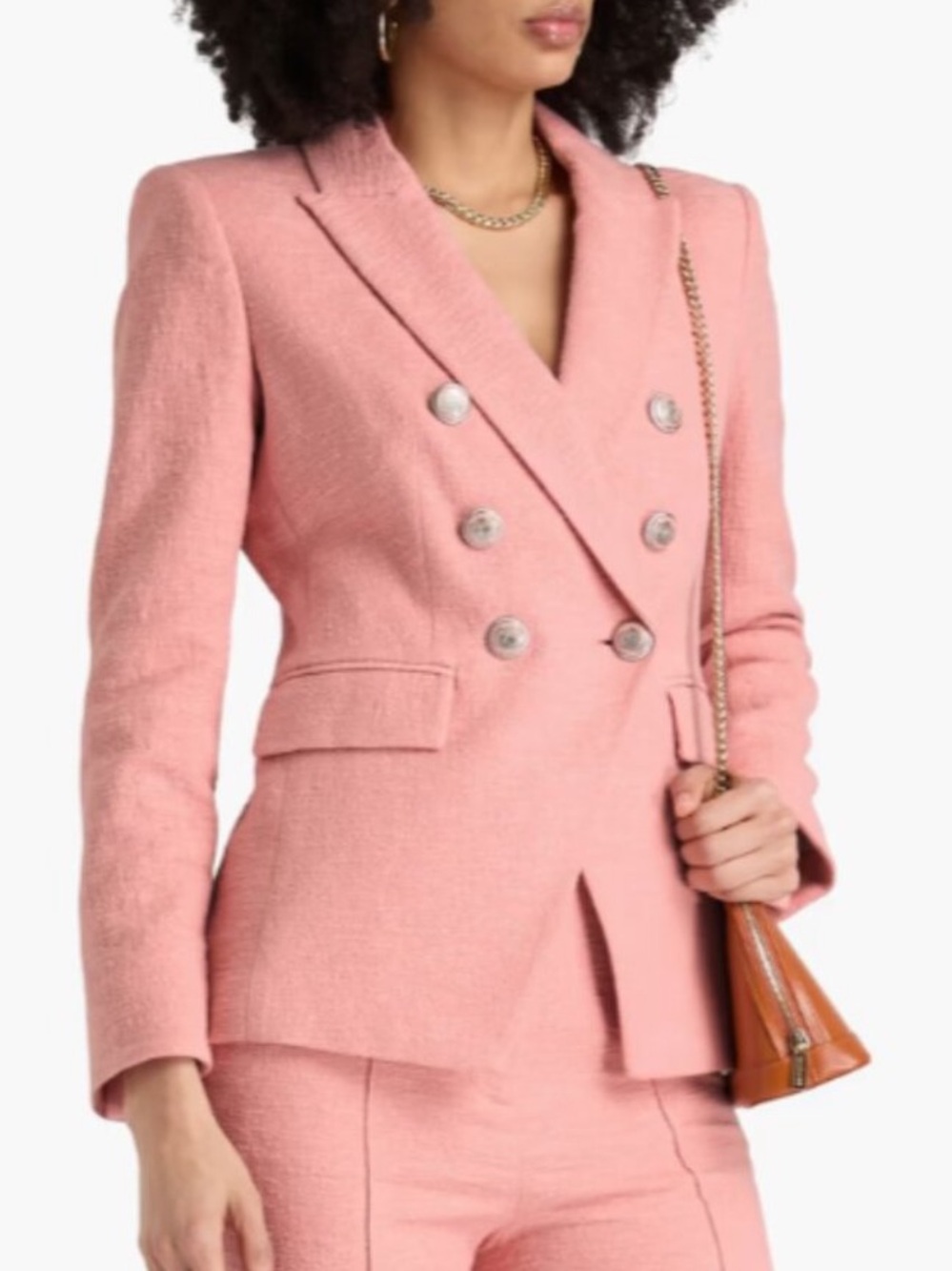 Veronica Beard Miller Dickey Jacket in Rosebloom - Picture 9 of 9